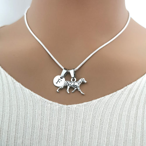 Silver Dalmatian Necklace - A Stylish and Elegant Tribute to Your Four-Legged Friend