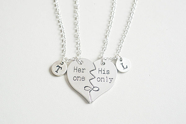 Love necklaces for him deals and her