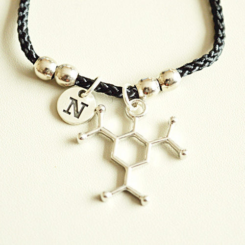 Trinitrotoluene Bracelet, Molecular Gift, Atom Bracelet, TNT Bracelet, TNT Gifts, TNT Jewelry, Doctor Gifts, Chemistry Graduation Gift,