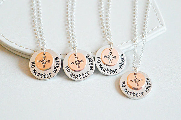 Four way best 2025 friend necklaces