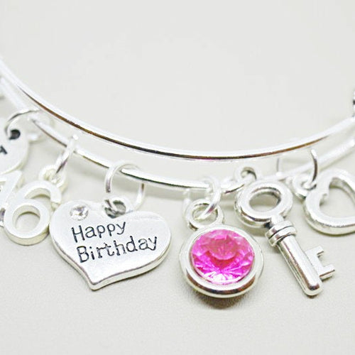 16th Birthday Gift, 16th Birthday Bracelet, 16th Birthday, 16th Birthday gift for girls, Birthday 16, 16 Birthday, 16th Present, Sweet 16