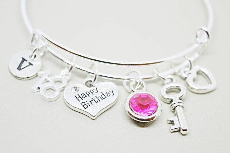18th Birthday Gift, 18th Birthday Bracelet, 18th Birthday, 18th Birthday gift for girls, Birthday 18, 18 Birthday, 18th Present, 18th Women