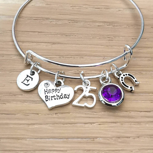 25th birthday gift, 25th birthday gift for Women, Women birthday gifts, 25th birthday jewelry, 25th birthday bracelet, Sister, Best Friend