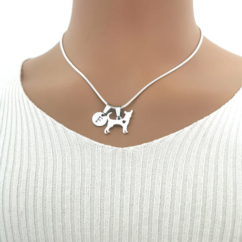 Sophisticated Silver Golden Retriever Necklace - Stylish Dog Charm Gift with 18" length - Perfect for Golden Retriever enthusiasts - YouLoveYouShop.