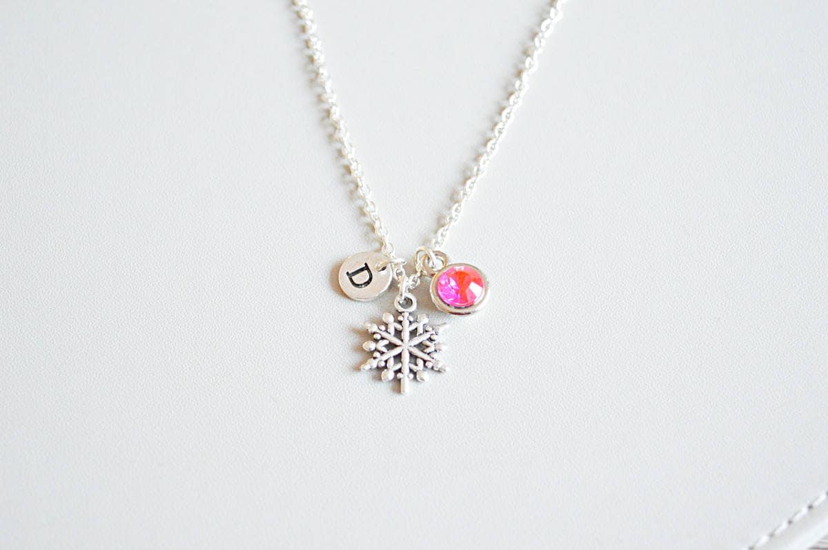 Snowflake Necklace - Perfect Gift for Her, Women's Jewelry