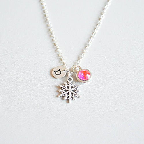 Snowflake Necklace - Perfect Gift for Her, Women's Jewelry