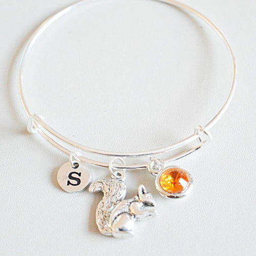 Squirrel Bracelet - Perfect Gift for Her, Women's Bracelet