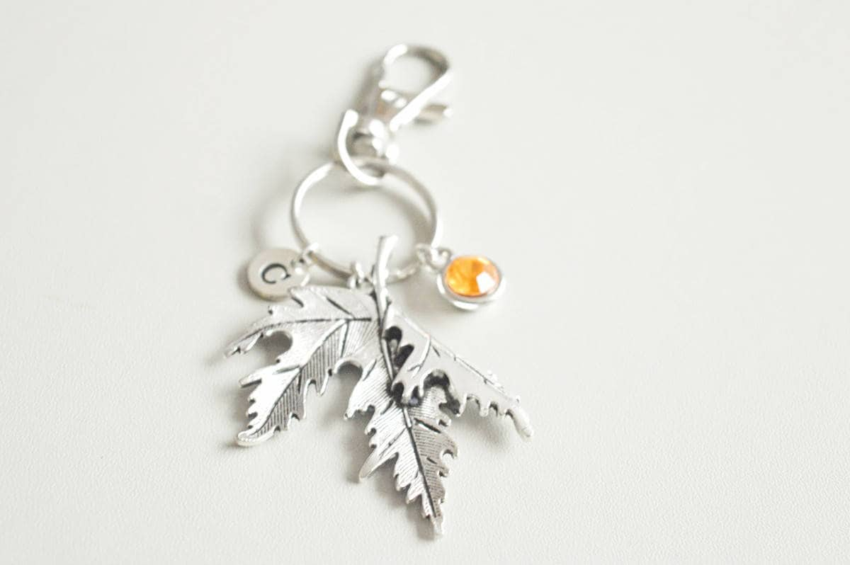 Maple leaf Keyring - Perfect Gift for Her, Women's Jewelry