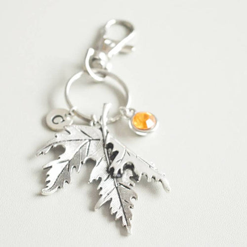 Maple leaf Keyring - Perfect Gift for Her, Women's Jewelry