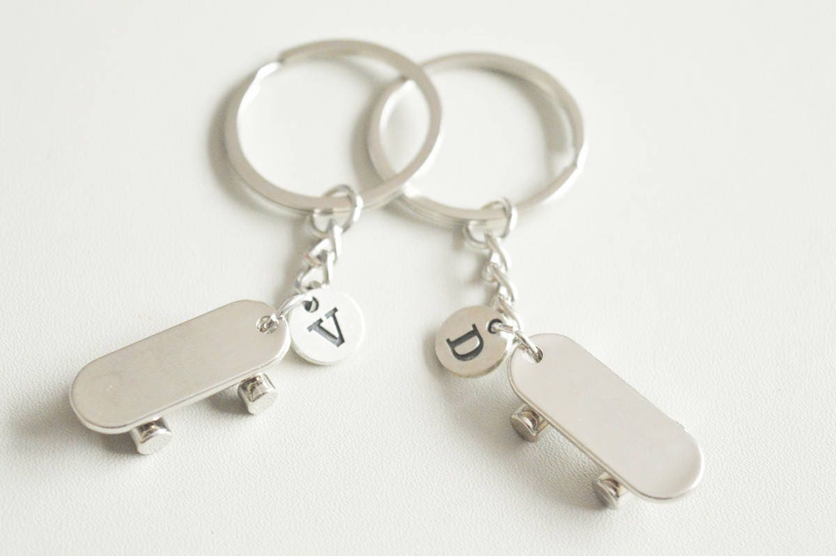 Skateboard Keychain - Perfect Gift for Her, Women's Jewelry