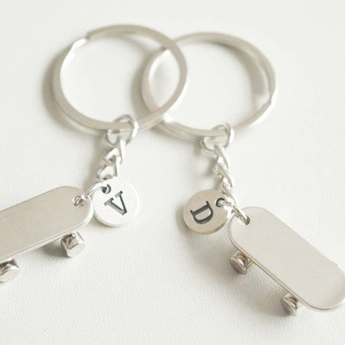 Skateboard Keychain - Perfect Gift for Her, Women's Jewelry