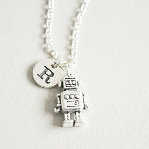 Robot Necklace - Perfect Gift for Her, Women's Jewelry