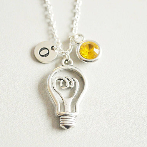 Light Bulb Necklace - Perfect Gift for Her, Women's Jewelry