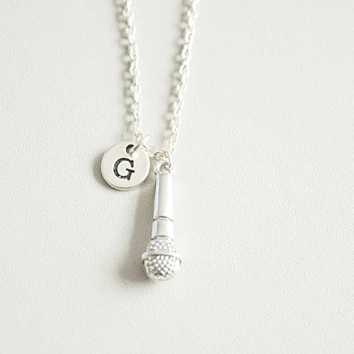 Microphone Necklace - Perfect Gift for Her, Women's Jewelry