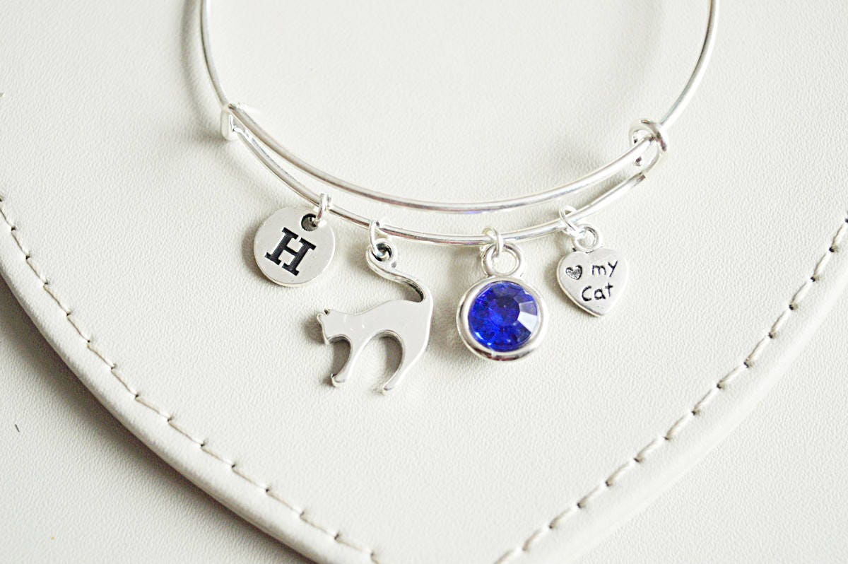 Personalized Cat Bracelet - Perfect Gift for Her, Women's Bracelet