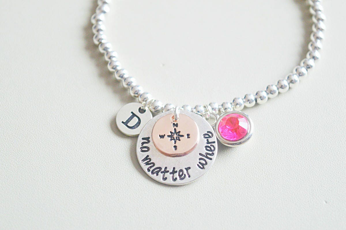 Long distance relationship bracelet - Perfect Gift for Her, Women's Je