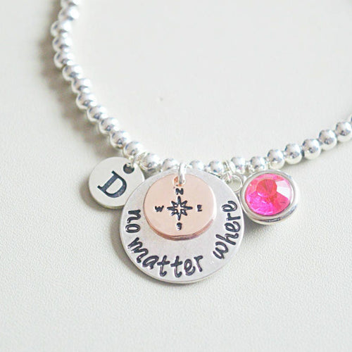 Long distance relationship bracelet - Perfect Gift for Her, Women's Je