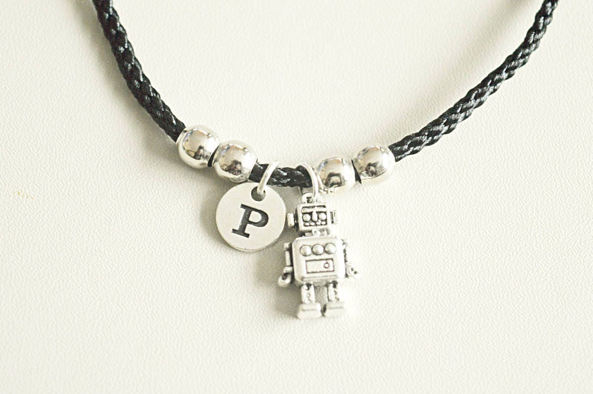 Robot Bracelet Robot charm Gift - Perfect Gift for Her, Women's Bracel