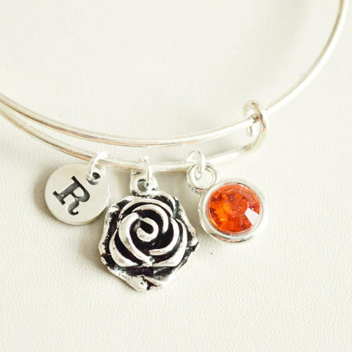 Rose  Bracelet - Perfect Gift for Her, Women's Bracelet