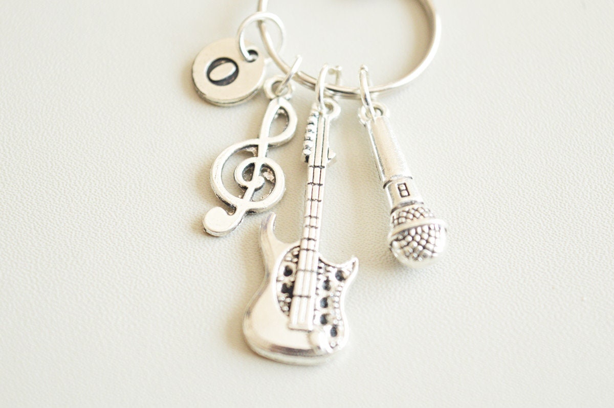 Musician Keychain - Perfect Gift for Her, Women's Jewelry