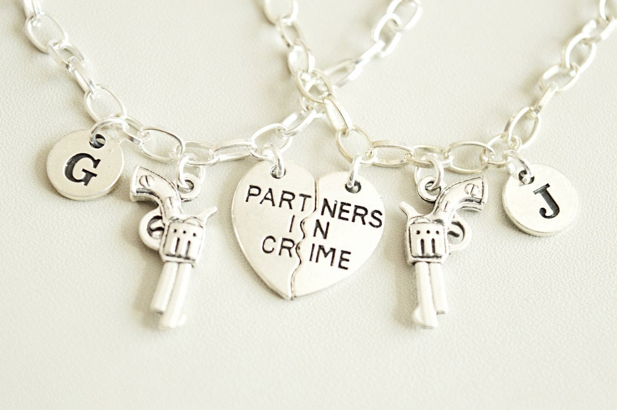 Partners in crime bracelets - Perfect Gift for Her, Women's Bracelet