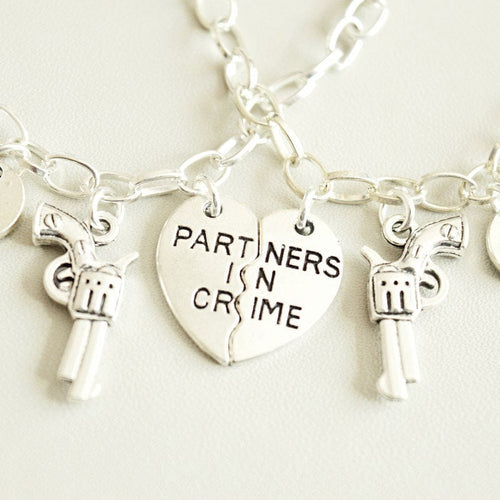 Partners in crime bracelets - Perfect Gift for Her, Women's Bracelet