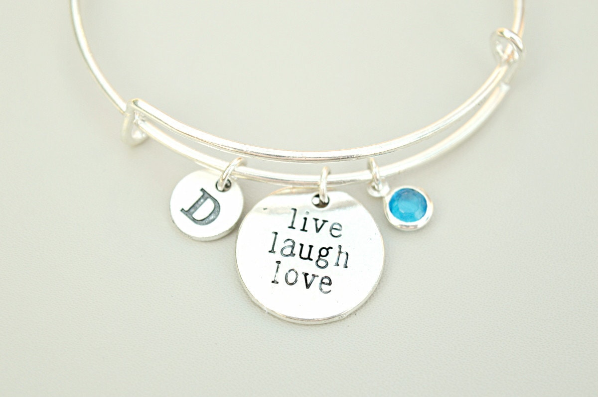 Live Love Laugh Bracelet - Perfect Gift for Her, Women's Bracelet