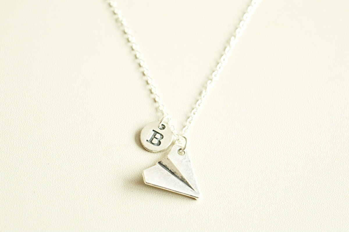 Paper Plane Necklace - Perfect Gift for Her, Women's Jewelry