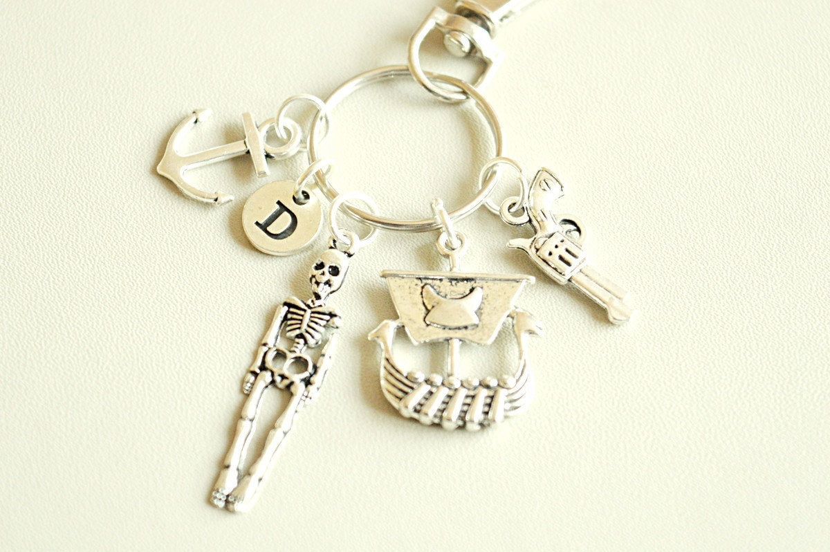 Pirate Keyring - Perfect Gift for Her, Women's Jewelry