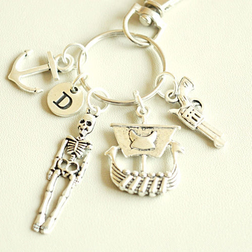 Pirate Keyring - Perfect Gift for Her, Women's Jewelry