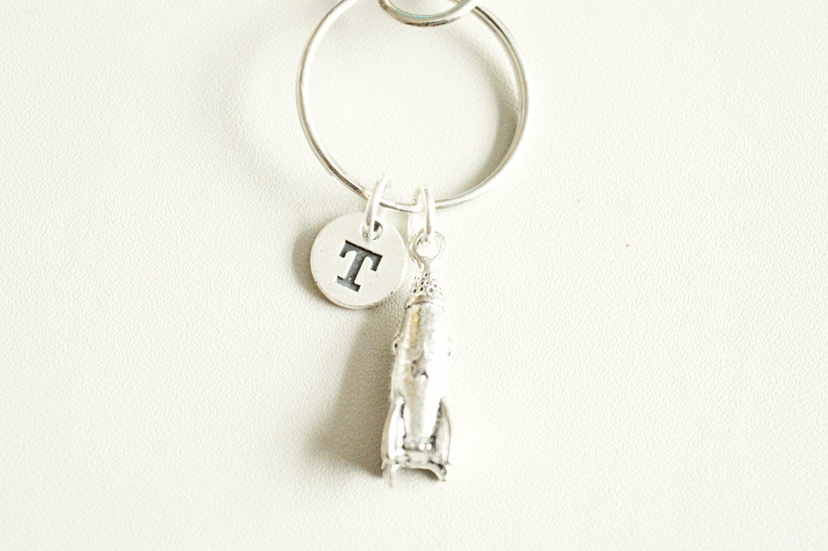 Rocket Keyring - Perfect Gift for Her, Women's Jewelry