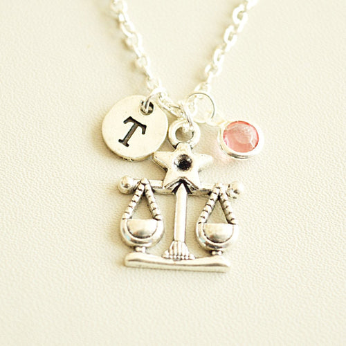 Libra Necklace - Perfect Gift for Her, Women's Jewelry