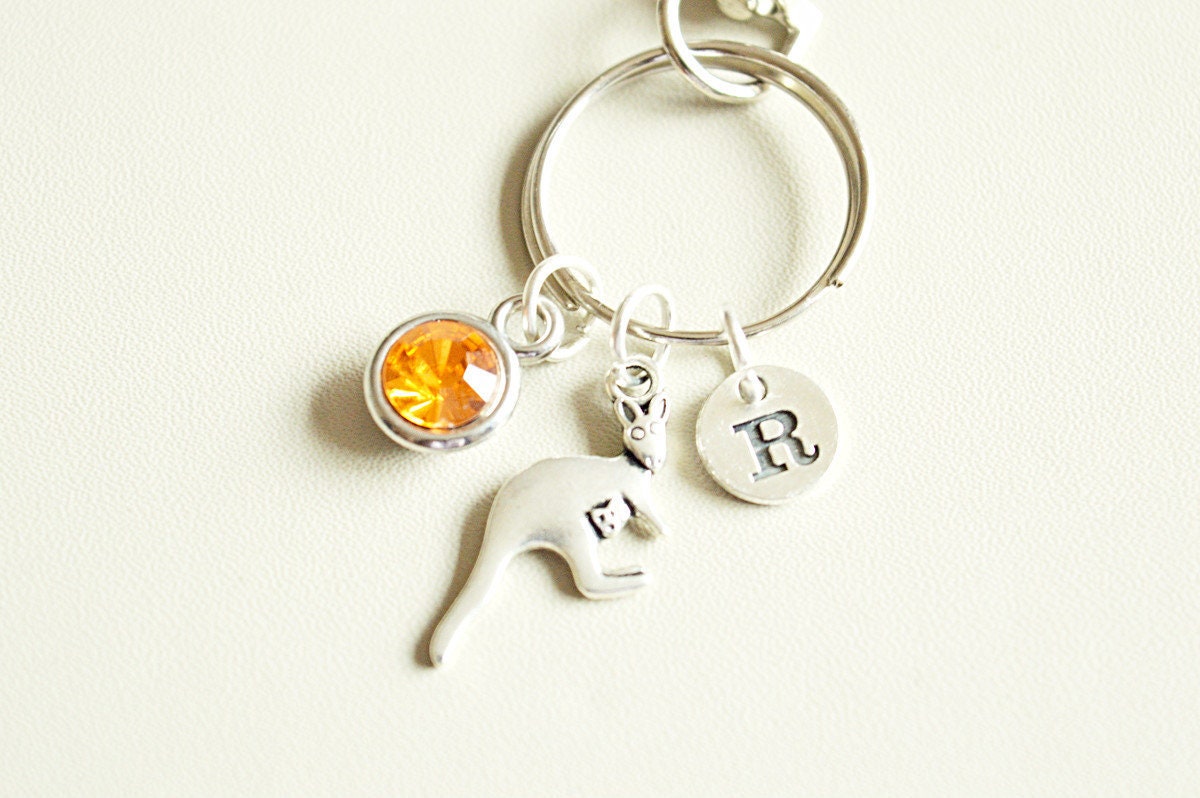 Kangaroo Keychain - Perfect Gift for Her, Women's Jewelry