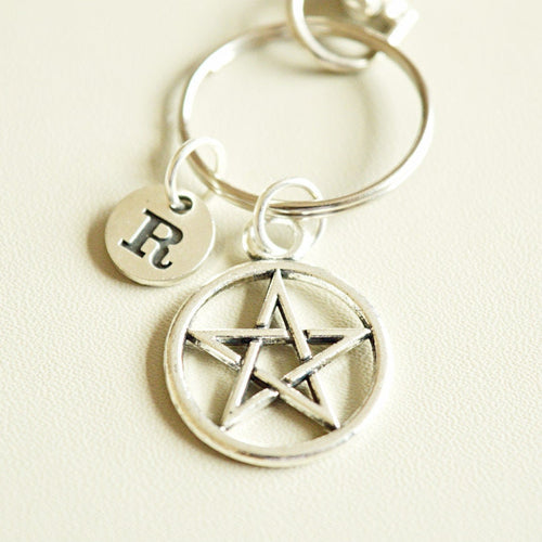 Pentacle Keychain - Perfect Gift for Her, Women's Jewelry