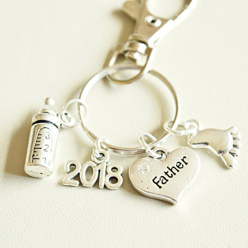 New dad keychain - Perfect Gift for Her, Women's Jewelry