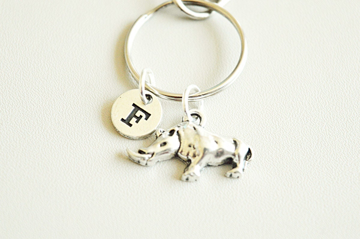 Rhinoceros keychain - Perfect Gift for Her, Women's Jewelry