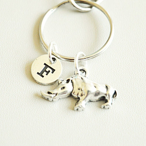 Rhinoceros keychain - Perfect Gift for Her, Women's Jewelry