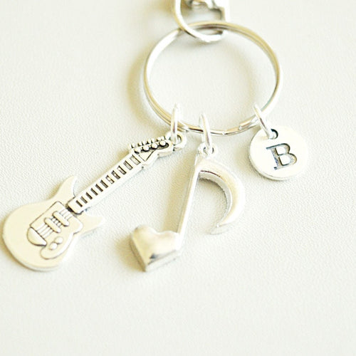 Music Lover keychain - Perfect Gift for Her, Women's Jewelry