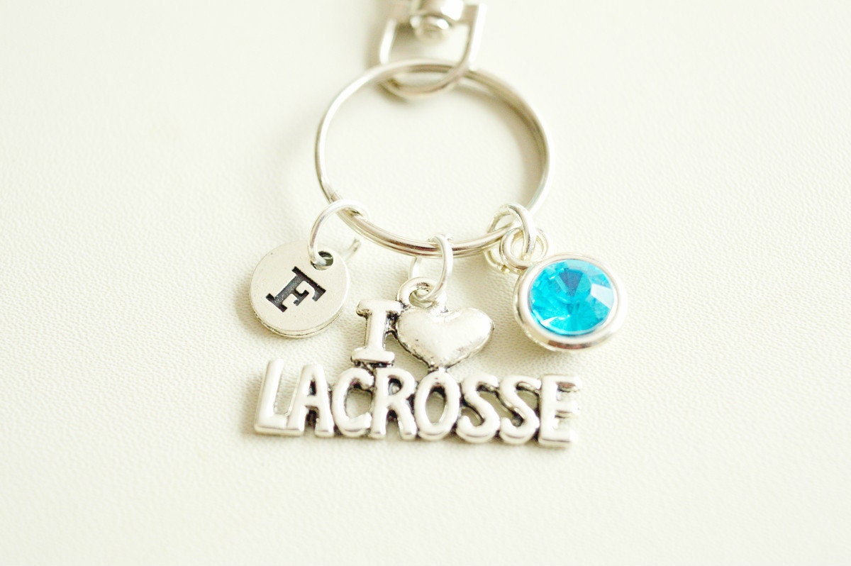 Lacrosse Keychain - Perfect Gift for Her, Women's Jewelry