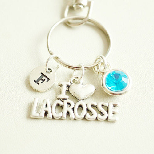 Lacrosse Keychain - Perfect Gift for Her, Women's Jewelry