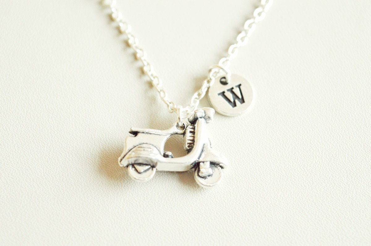 Scooter Necklace - Perfect Gift for Her, Women's Jewelry