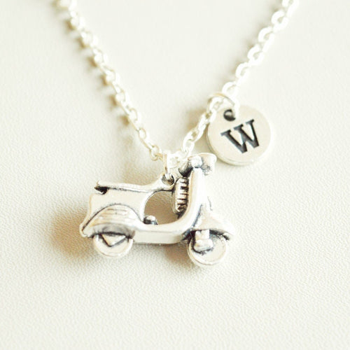 Scooter Necklace - Perfect Gift for Her, Women's Jewelry