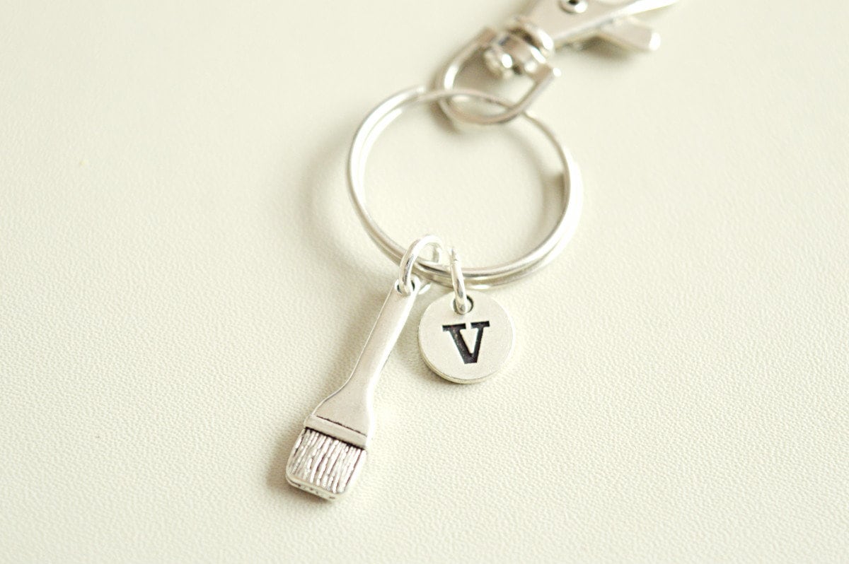 Painter Keychain - Perfect Gift for Her, Women's Jewelry