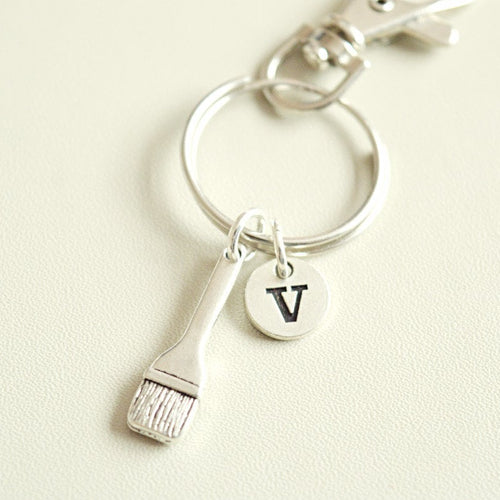 Painter Keychain - Perfect Gift for Her, Women's Jewelry