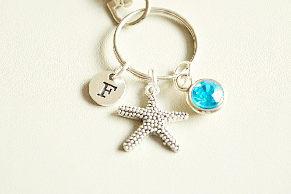 Starfish Keychain - Perfect Gift for Her, Women's Jewelry