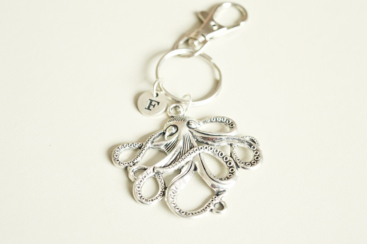 Octopus Key Chain - Perfect Gift for Her, Women's Jewelry