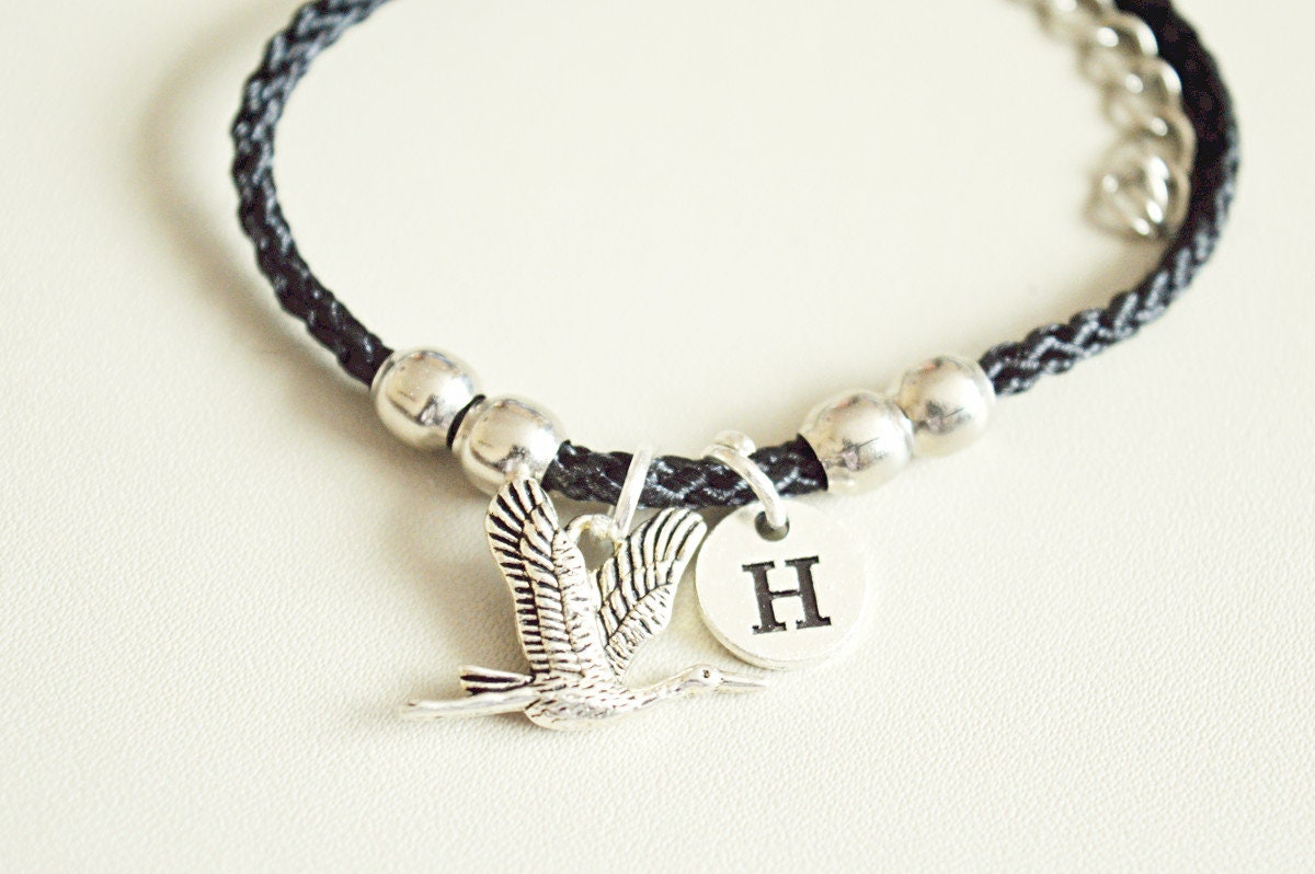 Stork bracelet - Perfect Gift for Her, Women's Bracelet