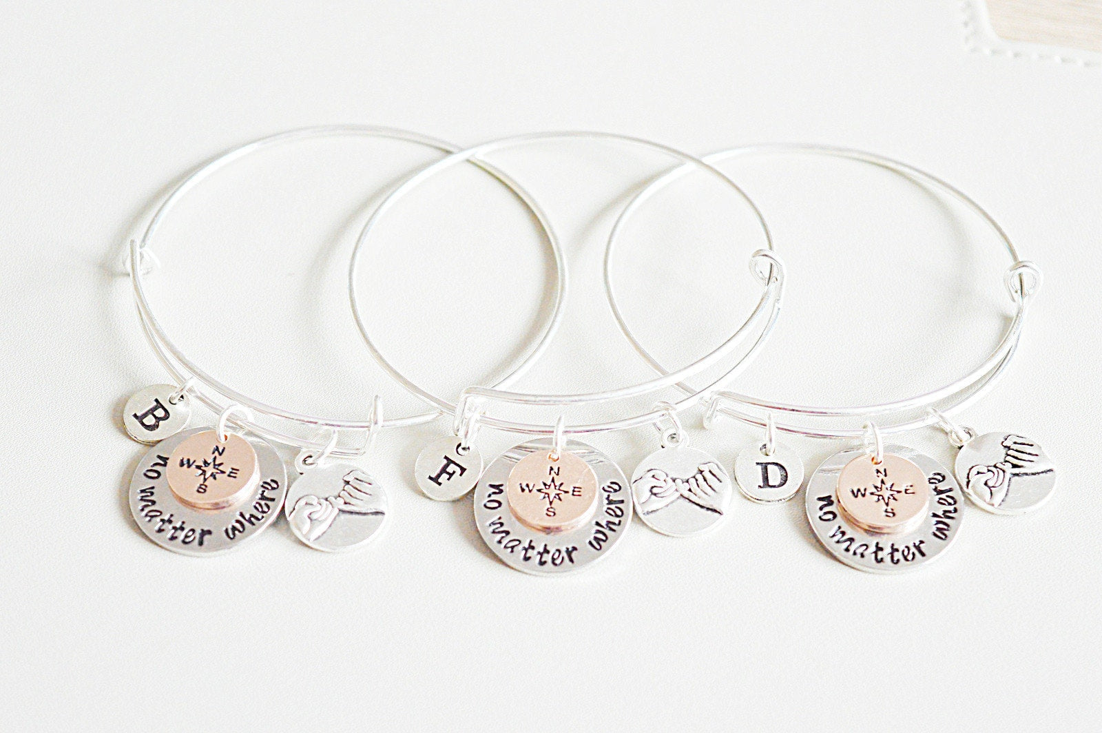 3 Best Friend Bracelets - Perfect Gift for Her, Women's Bracelet