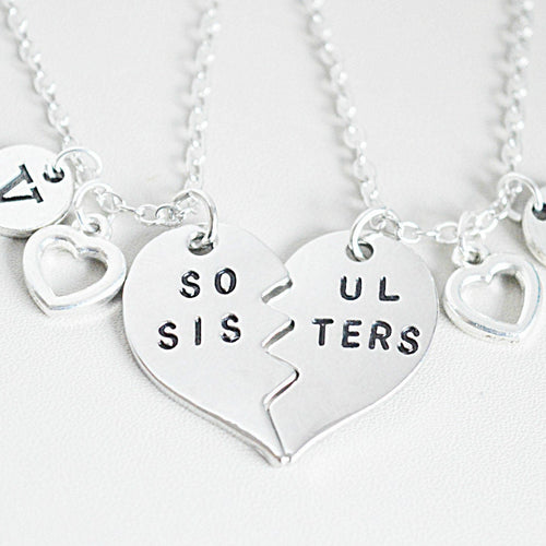 Soul Sisters Necklace - Perfect Gift for Her, Women's Jewelry