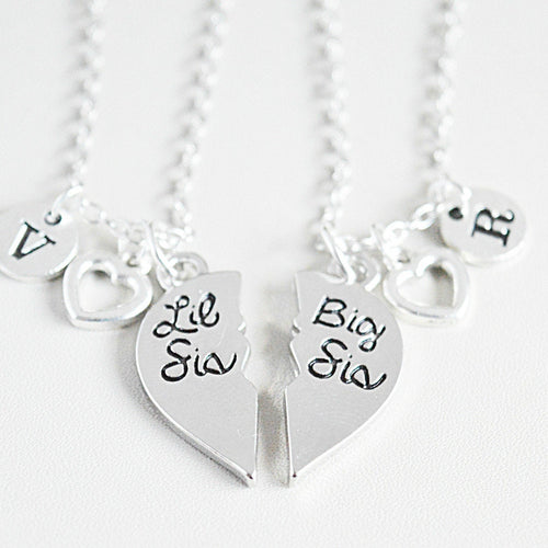 Sister necklace for 2 - Perfect Gift for Her, Women's Jewelry